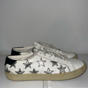 Saint Laurent Low Top Court Star Sneaker- Size 39